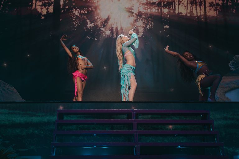Swedish pop star Zara Larsson performing live at AEC Arena in Adelaide 